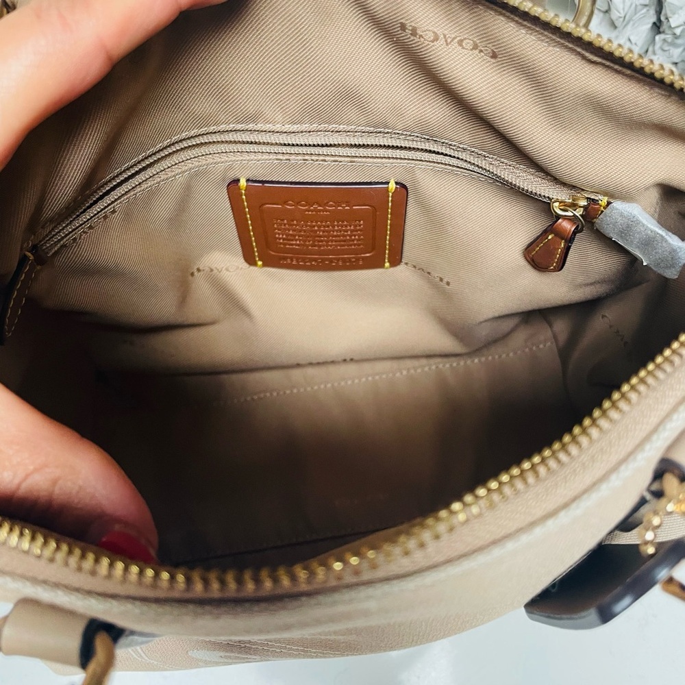 NWOT Coach Elise Satchel Bag - Picture 3 of 16